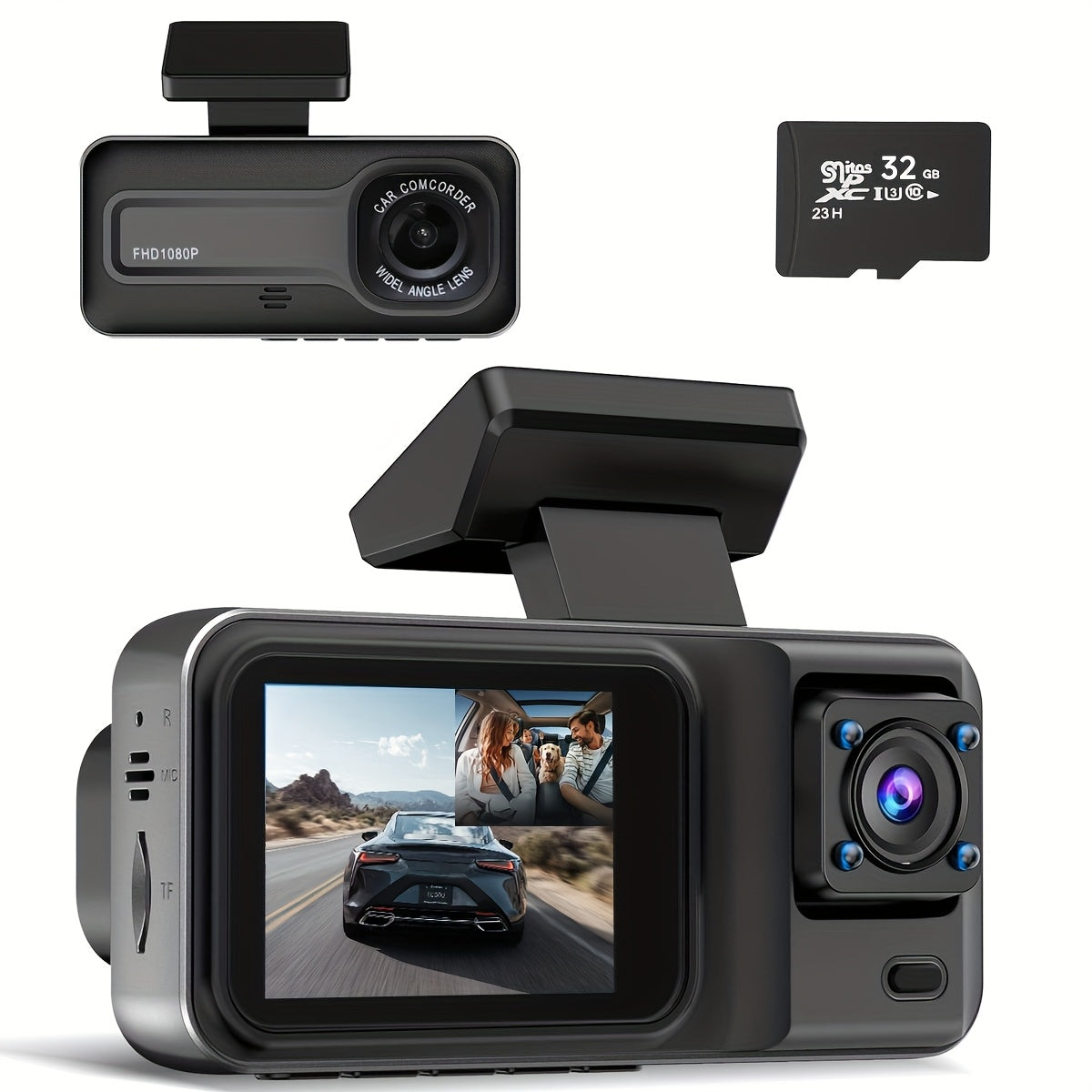 DriveVision Dash Cam with sd card